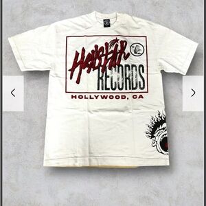 Habitat Records White Graphic Tee NWOT